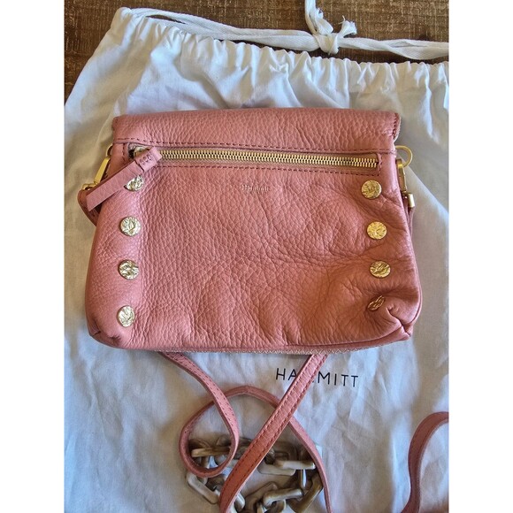 Hammitt Dillon Shoulder / Crossbody Bag Pink Himalayan Snake   EUC - Picture 6 of 12